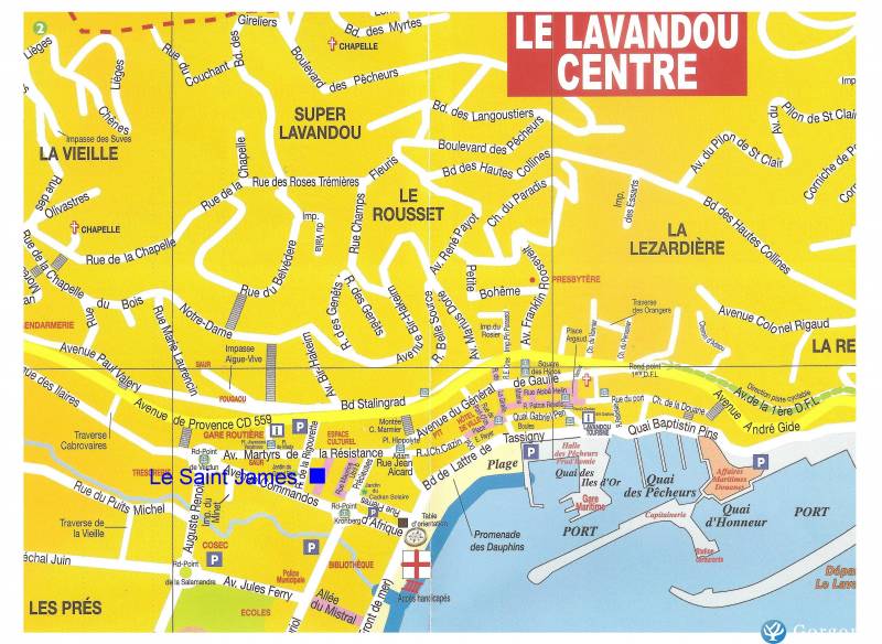 Photo n°10 de :Appt T2-4 pers-centre Lavandou-plage 100 mtres-clim-parking